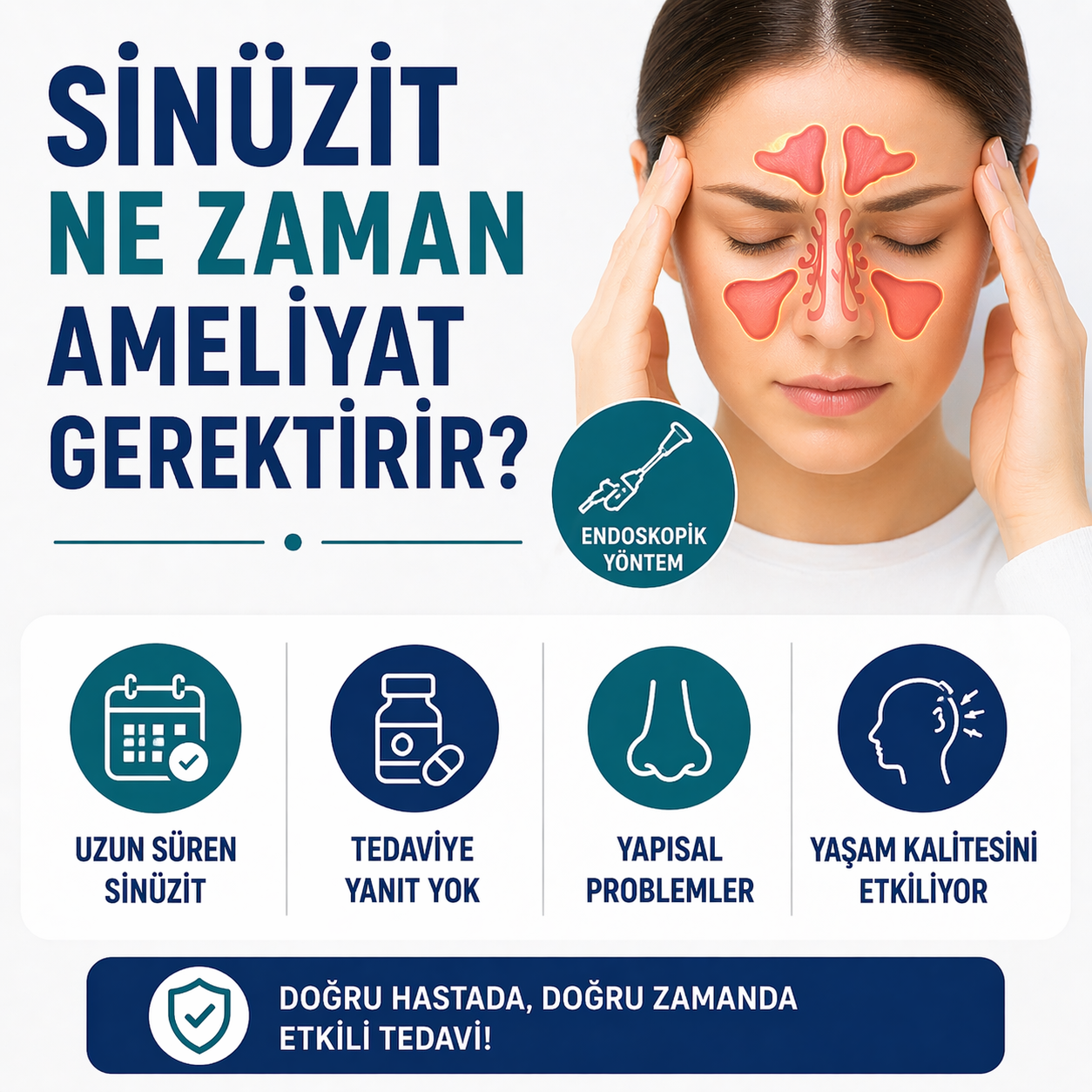 Sinüzit Ne Zaman Ameliyat Gerektirir? 