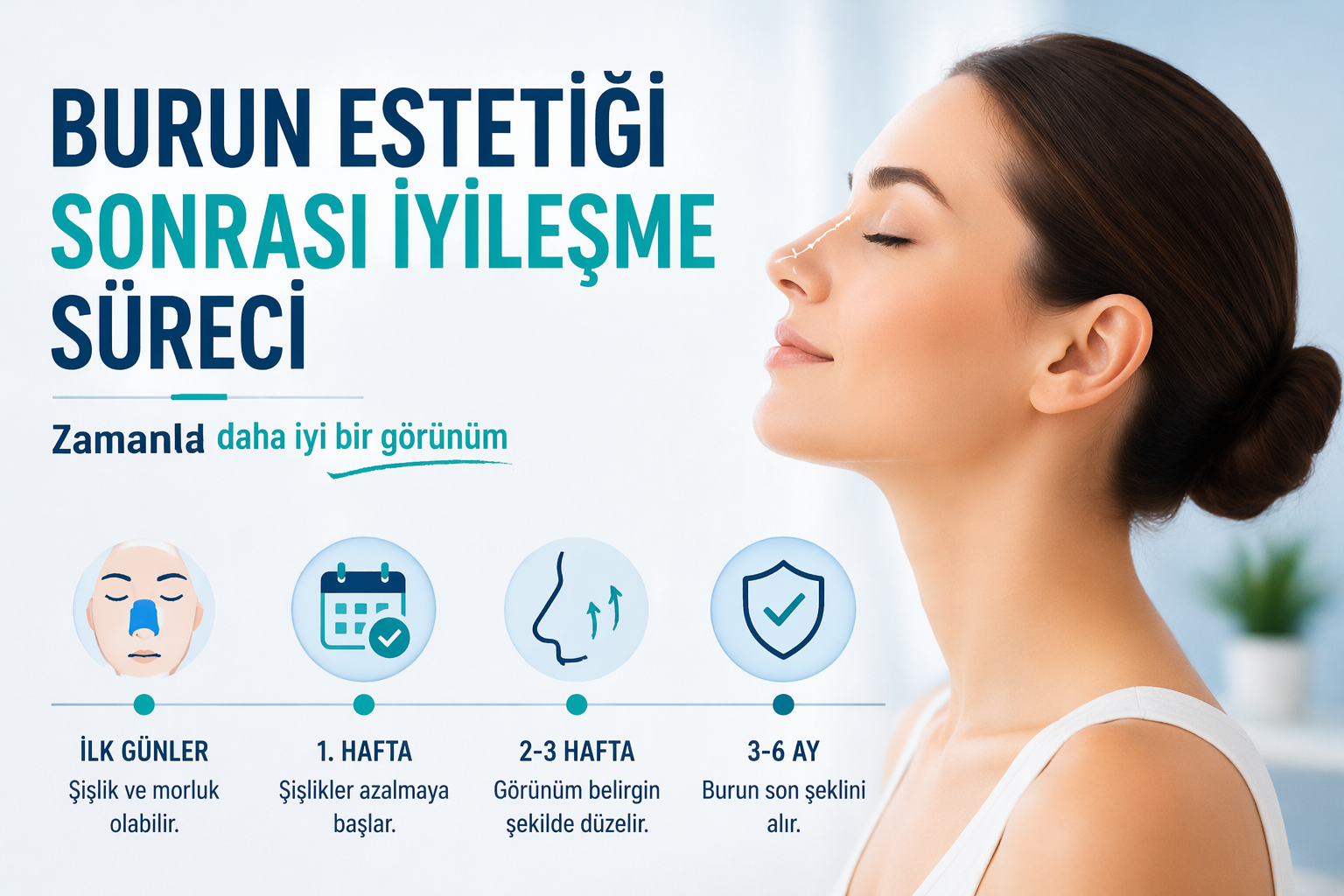 Burun Estetiği Sonrası İyileşme Süreci Nasıldır? 
